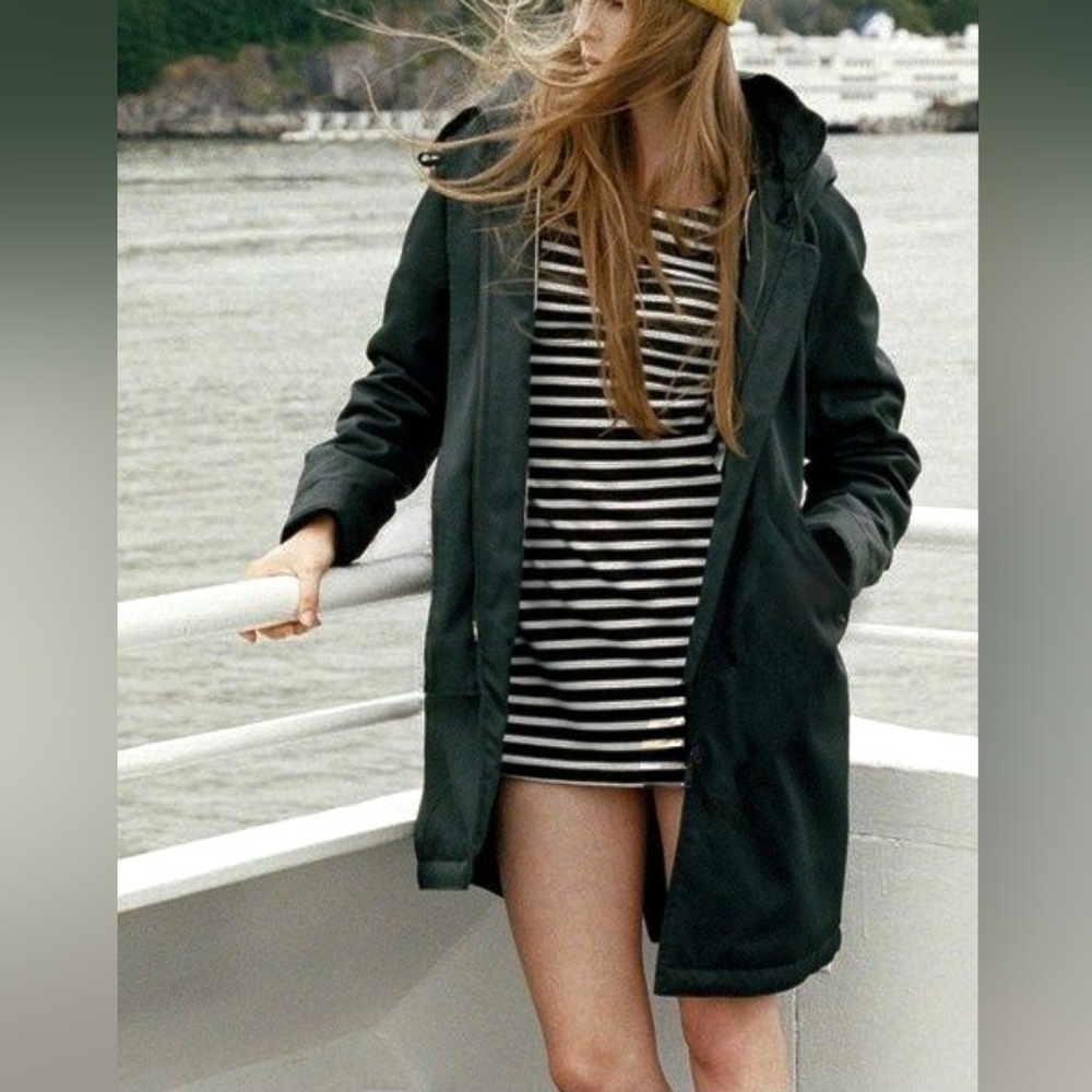 Boden Mac Hooded Fleece Lined Parka Jacket size 8P